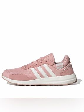 adidas Women Pink and White Casual Runner Sneaker